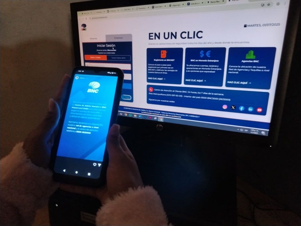BNC trabaja en restablecimiento de app móvil