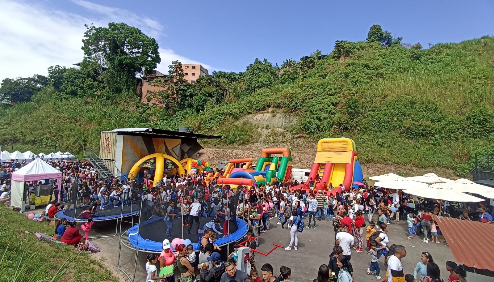 Guateques Infantil consiente a los niños