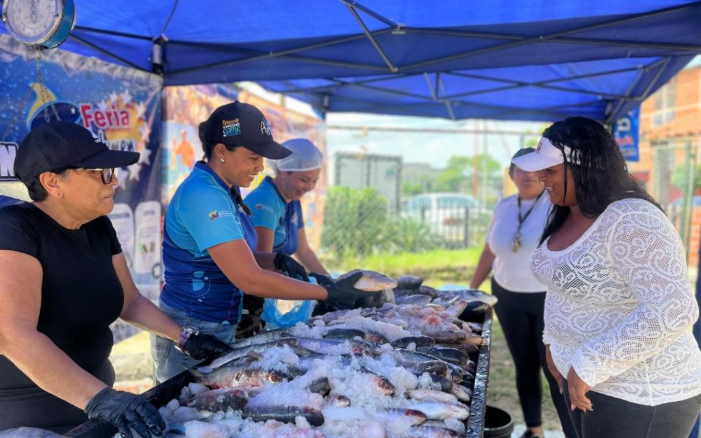 Van 147 toneladas de pescado distribuidas en Miranda