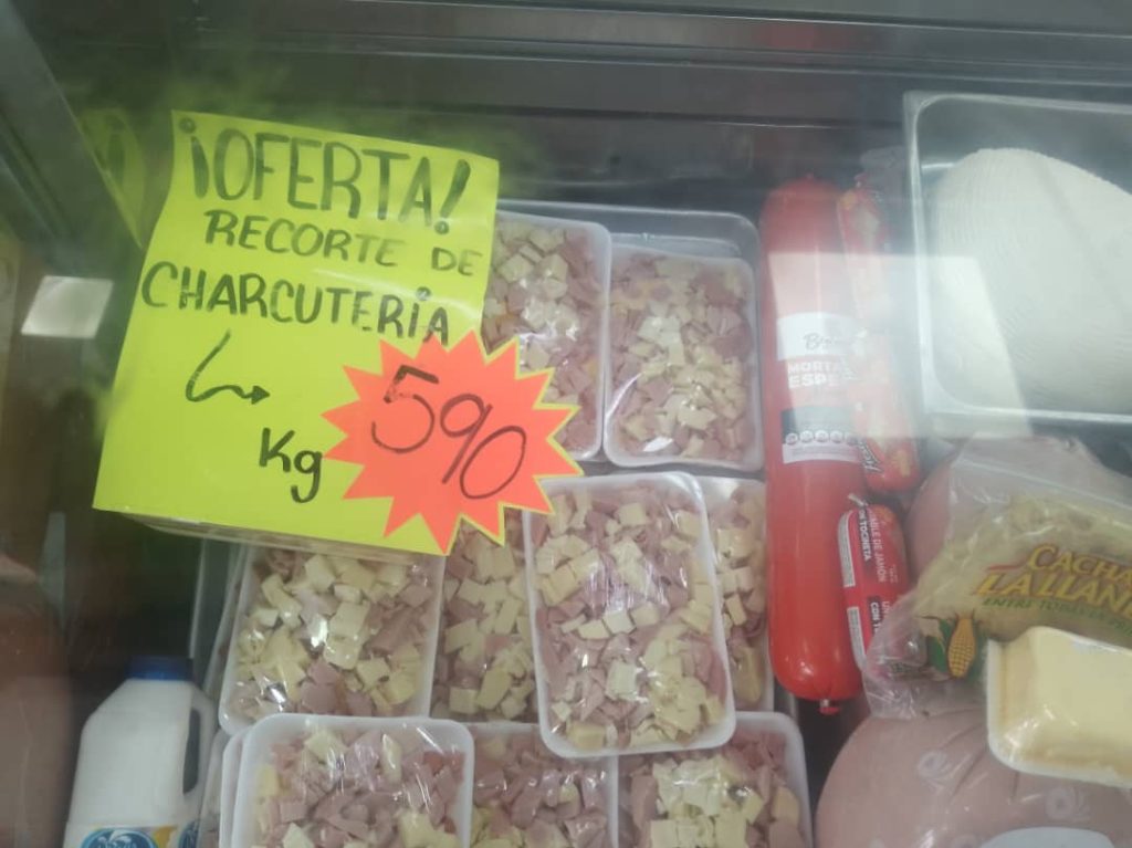 Charcuterías promueven bolsas de recortes