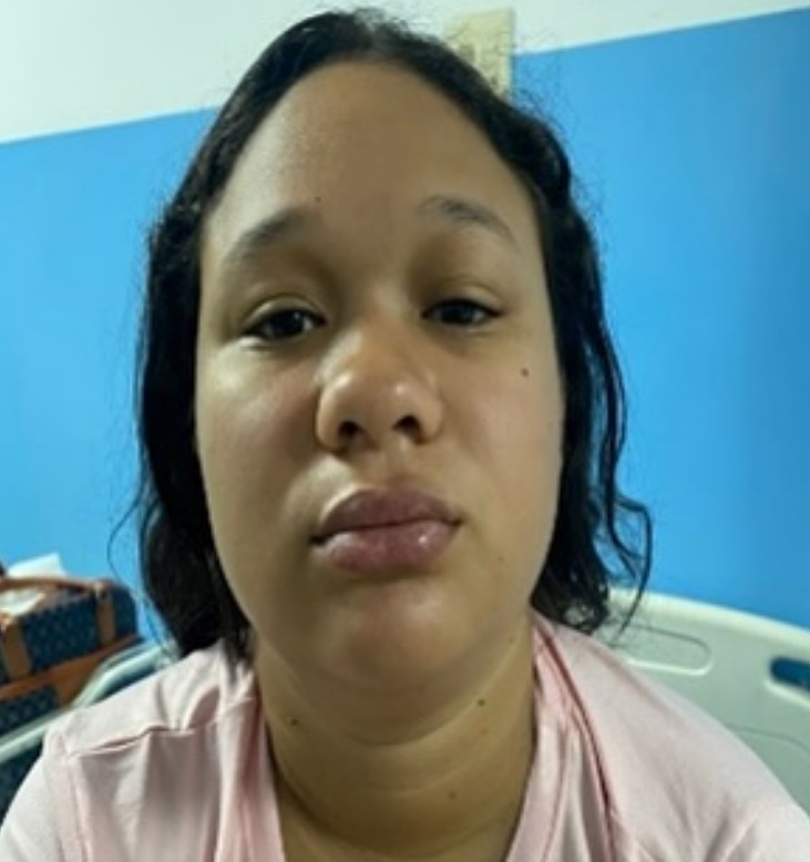 Presa por arrebatarle la vida a su bebé