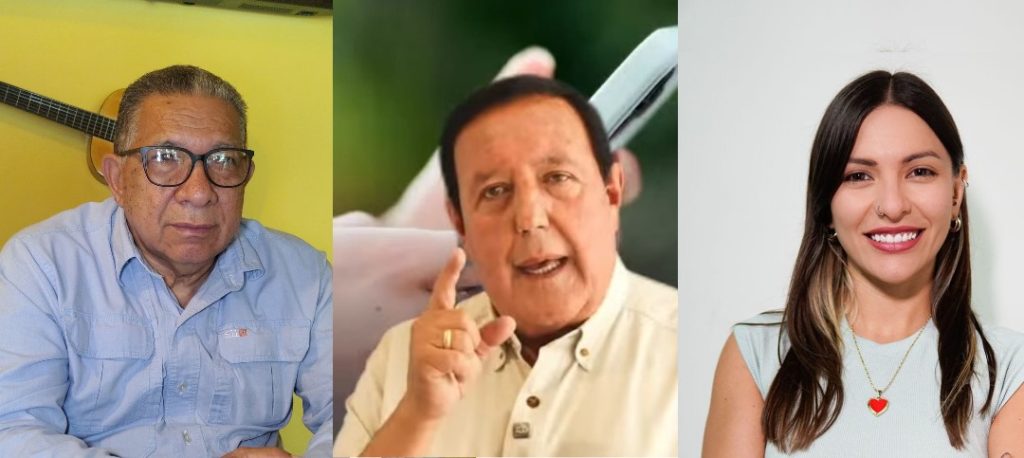 Los tres que buscan conquistar Carrizal
