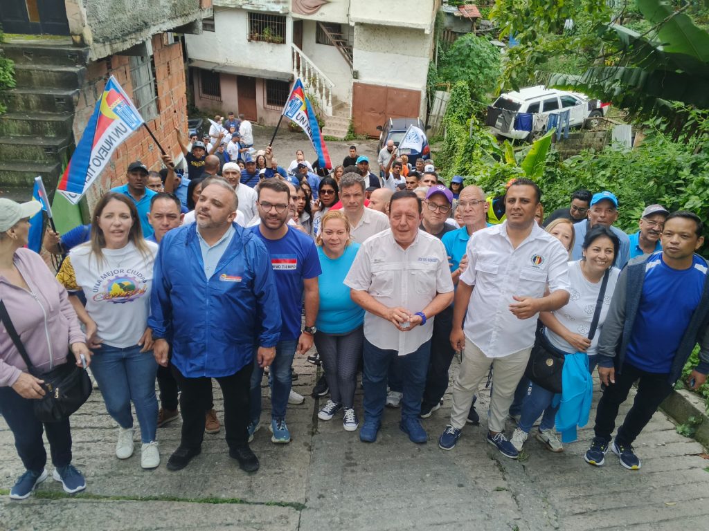 Rodríguez lideró caminata en José Manuel Álvarez