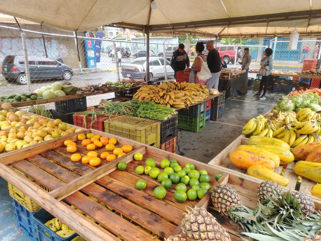 Mantienen venta de frutas y hortalizas en la Bolívar