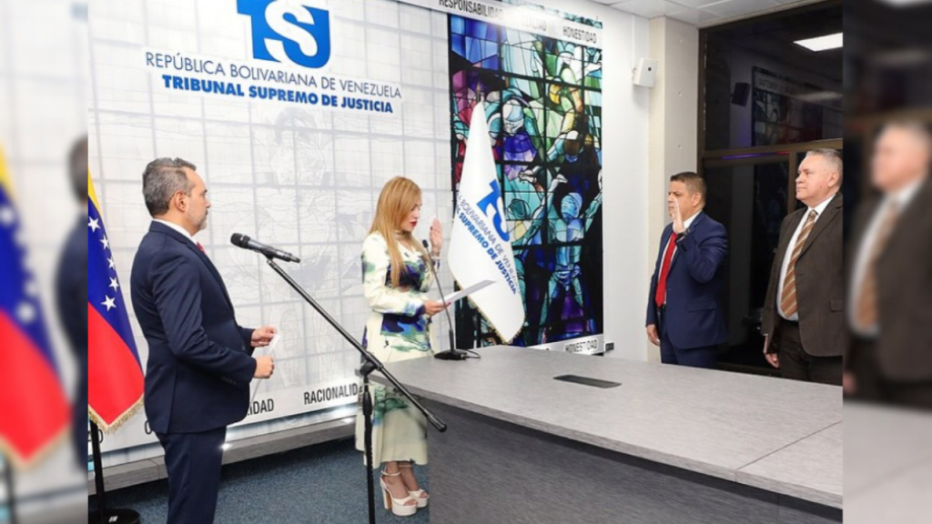 Franz Ceballos asume presidencia de Circuito Judicial de Miranda