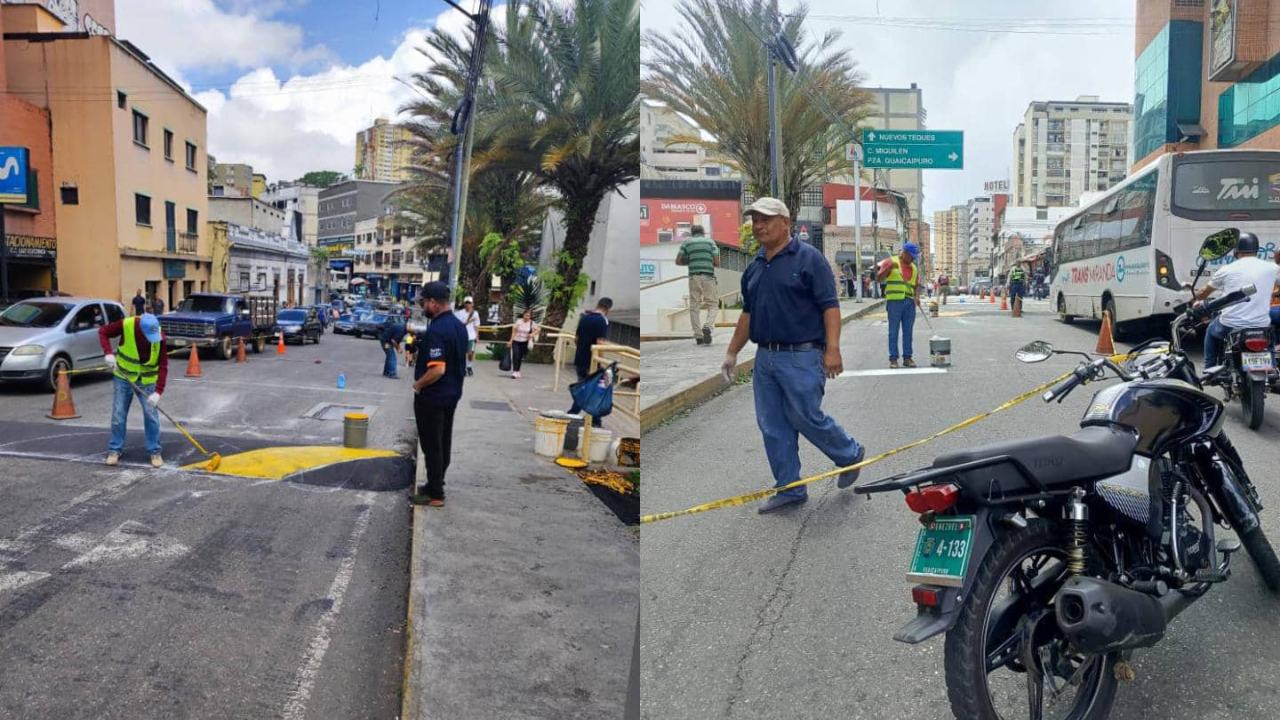 La Hoyada y la Carabobo cuentan con reductores de velocidad