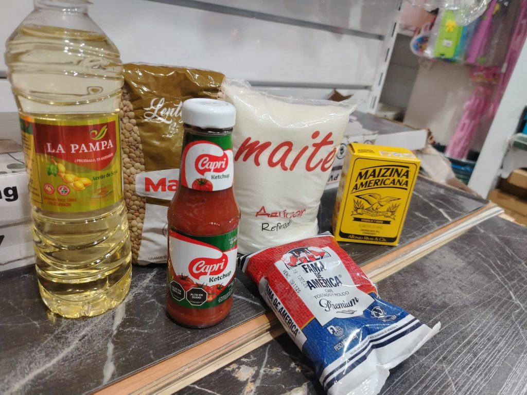 Compran productos de medio kilo para rendir presupuesto