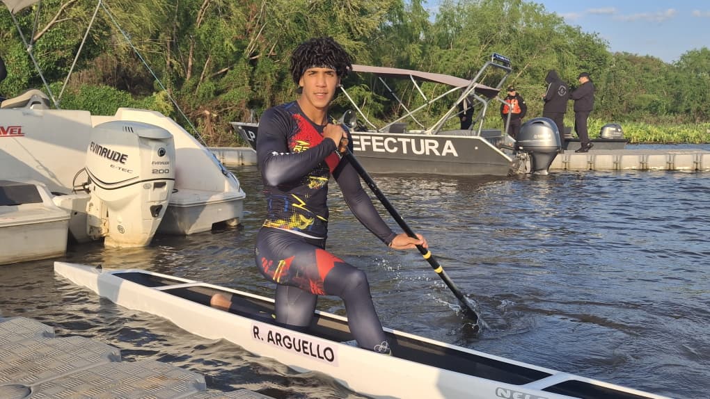 Argüello reescribe la historia del canotaje