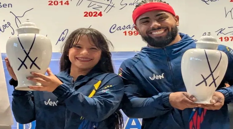 Keydomar y Anyelin campeones en torneo “Espadas Azules”