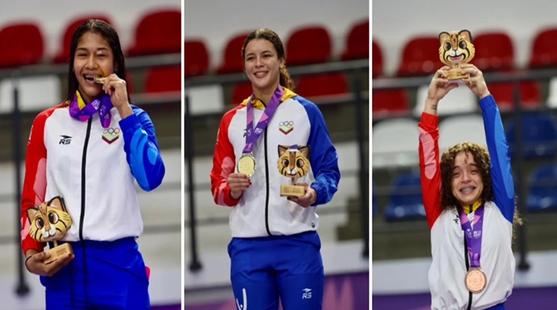 Lucha libre femenina cosecha tres de oro