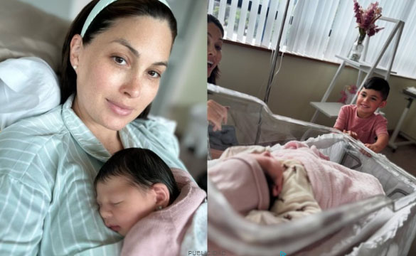 Da la bienvenida a su primera hija