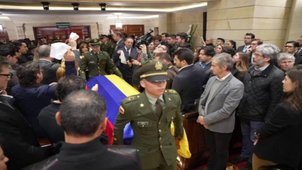 El último adiós a Miguel Uribe Turbay
