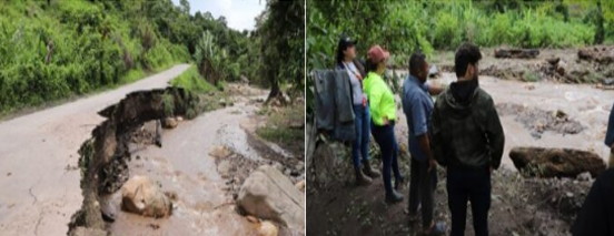 Más de 24 familias damnificadas tras desborde de ríos en Monagas