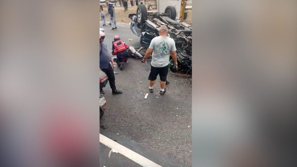 Accidente con varios heridos en la Valle – Coche