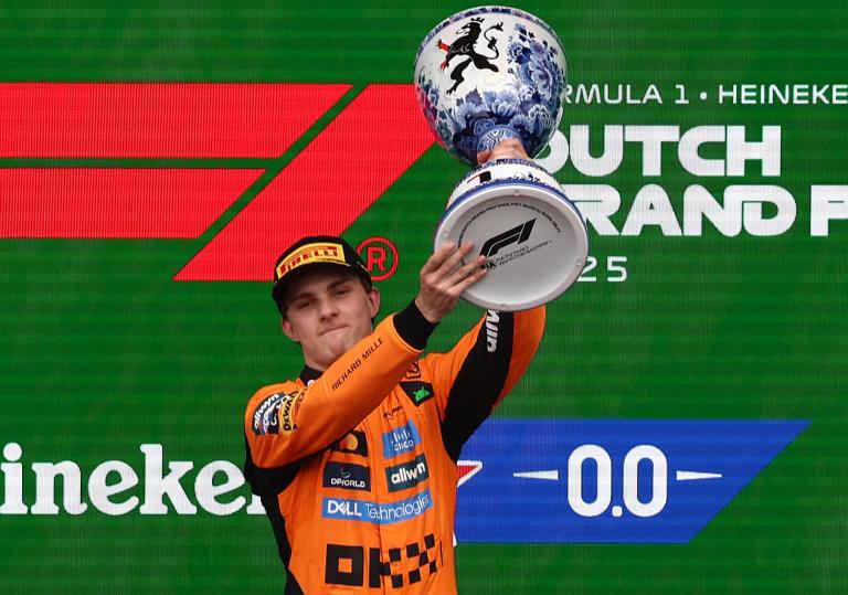 Piastri obtiene la victoria en el Gran Premio de Países Bajos