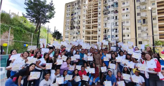 200 jóvenes fueron certificados como recreadores