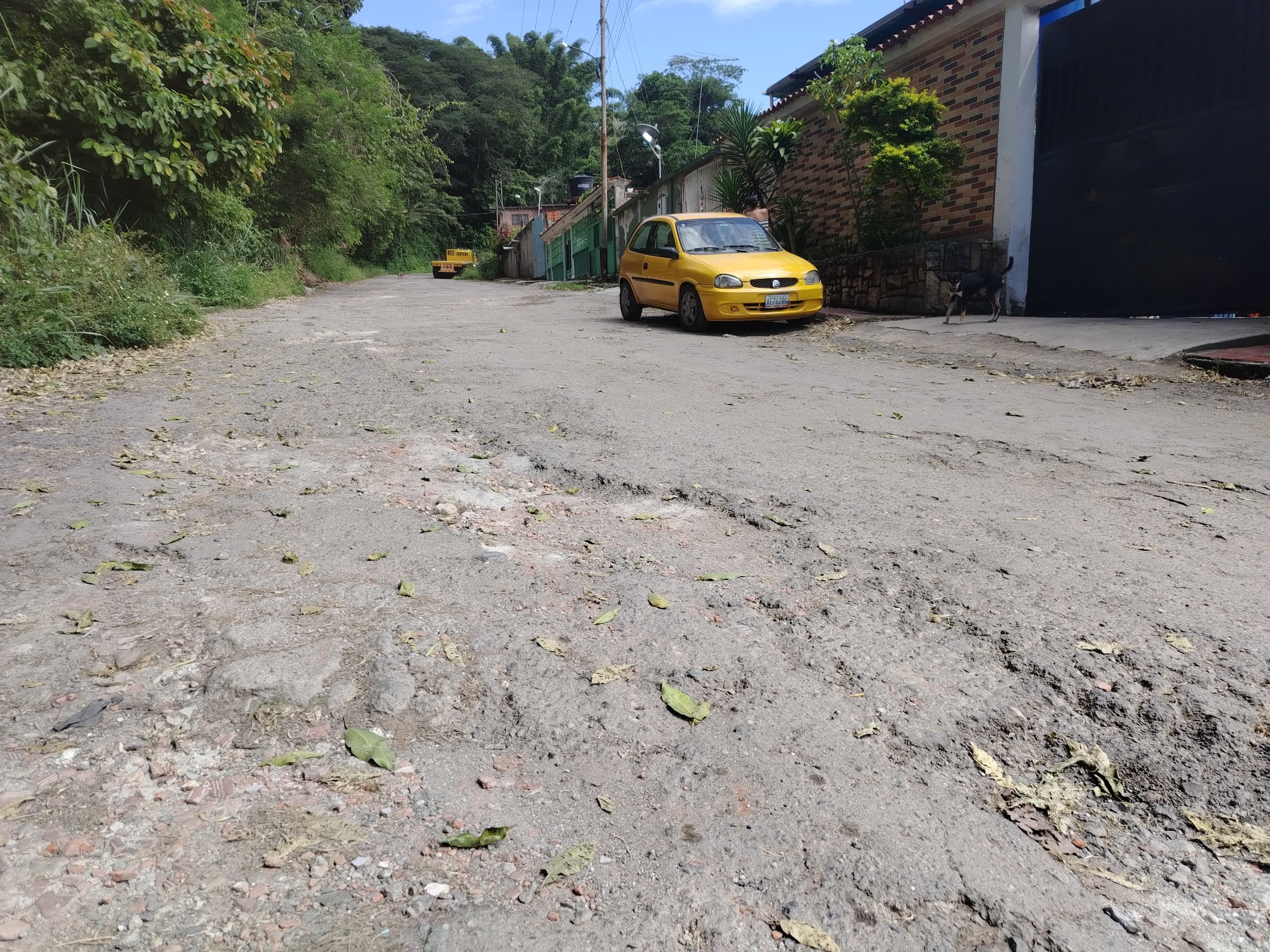 No pegan una con reparación de vía en El Piunky
