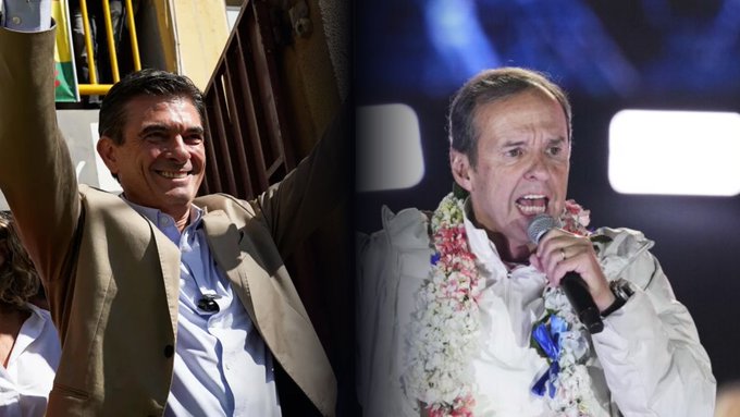 Bolivia: Paz y Quiroga se disputarán la presidencia en balotaje