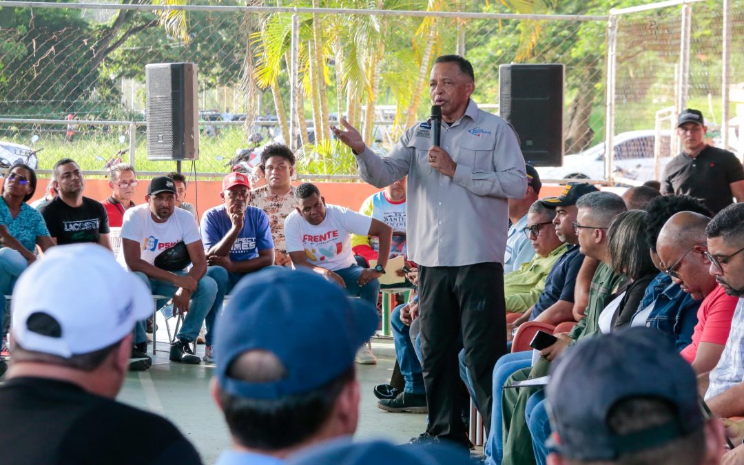 Miranda se dirige a la comunalización de la seguridad