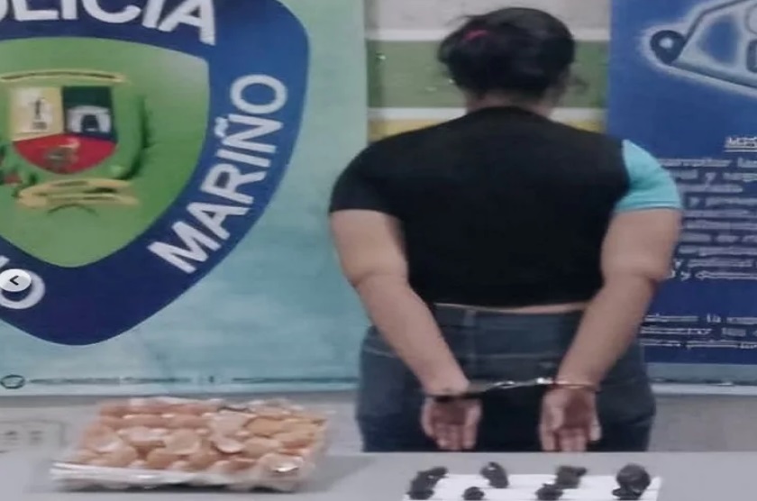 Presa tras intentar ingresar droga en unos huevos