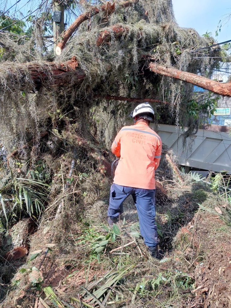 Afectaciones en Los Salias tras fuerte aguacero