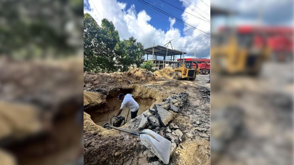 Adelantan labores de relleno en San Antonio
