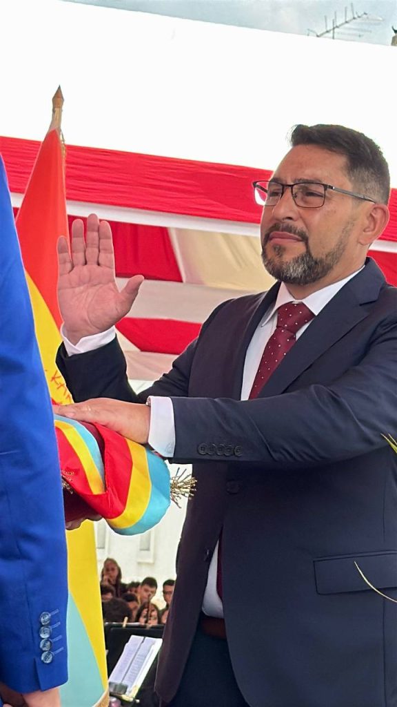 “Vengo a renovar mi compromiso con Guaicaipuro”