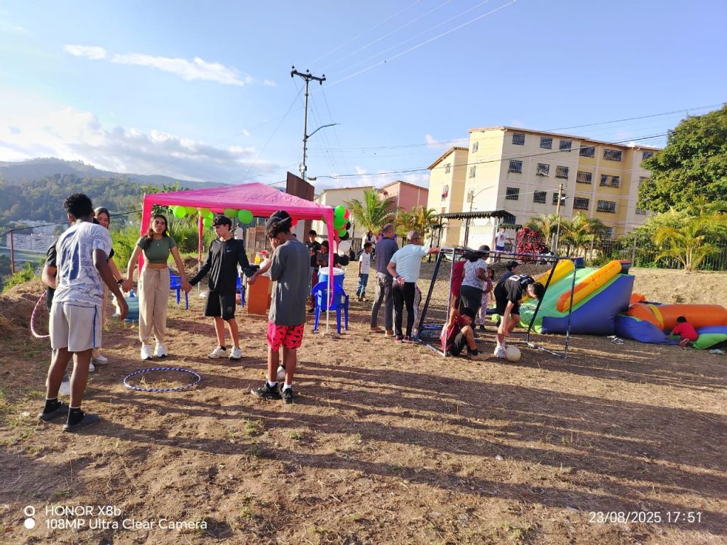 Chamos de Alto Verde disfrutaron una tarde de integración