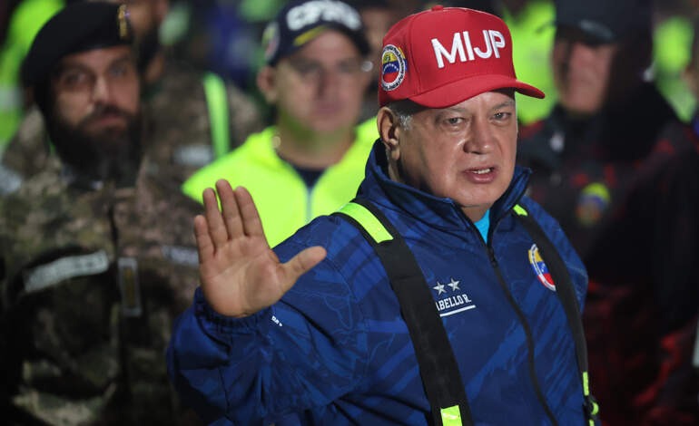 Cabello rechaza acusación de EEUU sobre incautación a Maduro