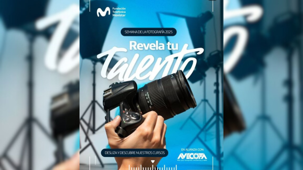 Movistar ofrecerá curso de fotografía gratuito