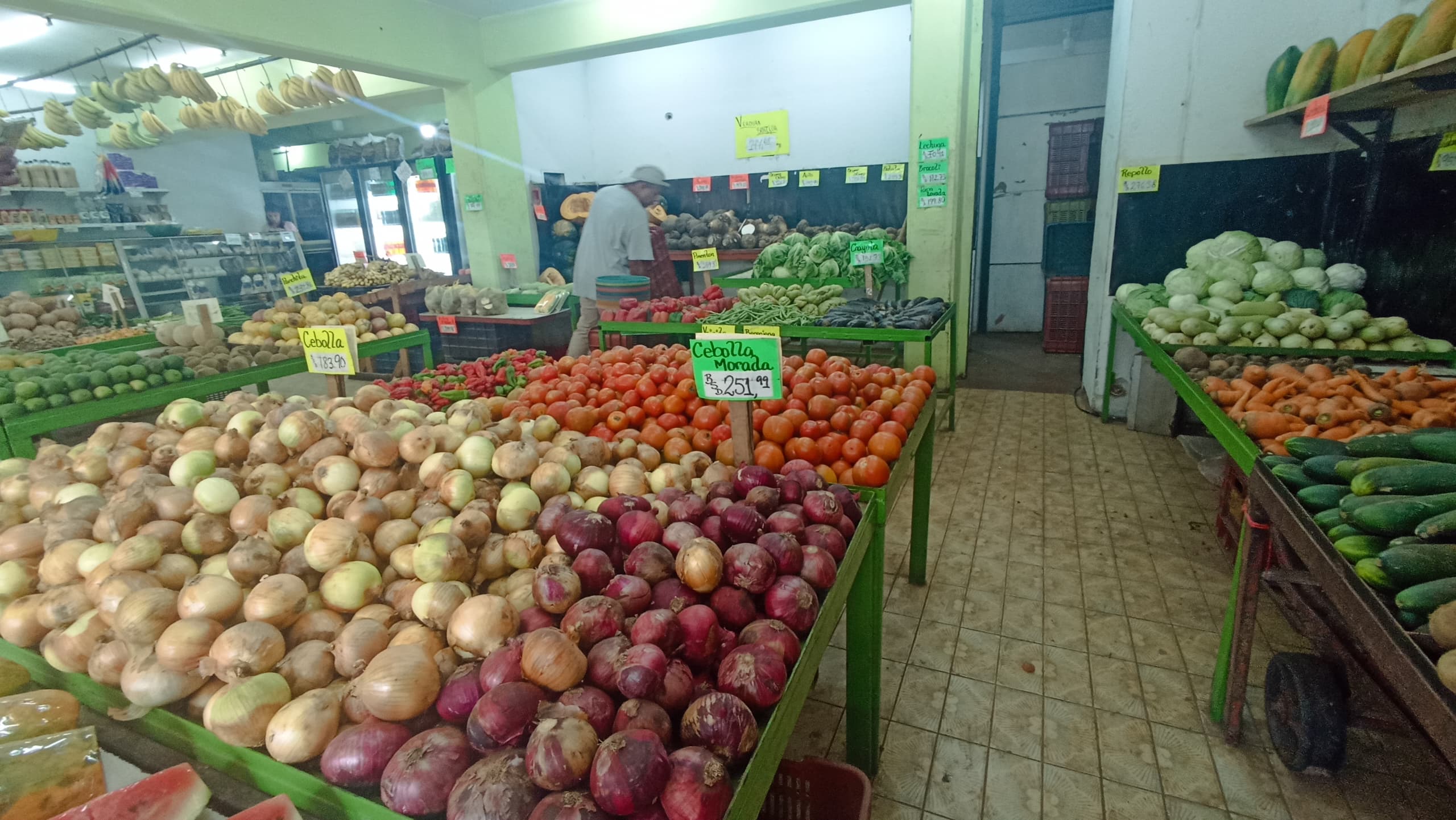 Precios de verduras no paran de subir