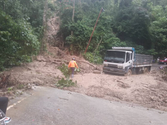 Restringido paso entre Barinas y Mérida por fuertes lluvias