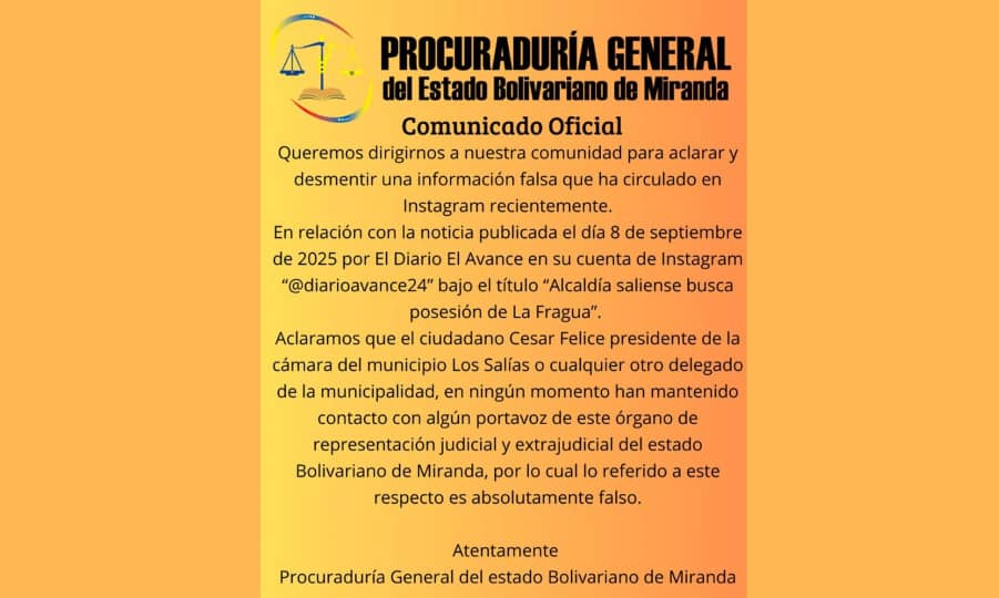 Autoridades regionales responden sobre el caso de La Fragua