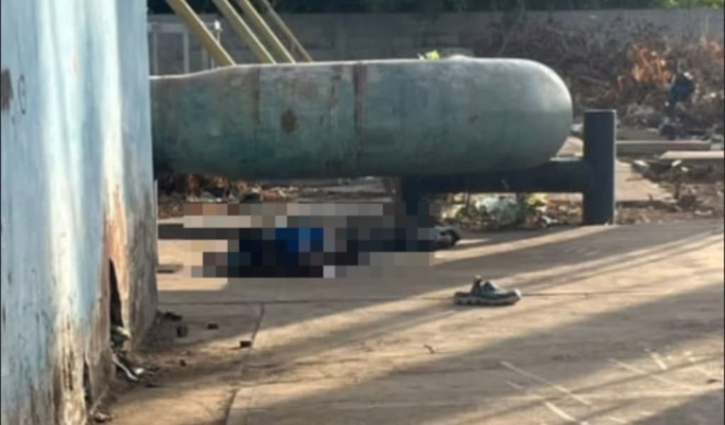 Hallan muerto a joven en estación de bombeo