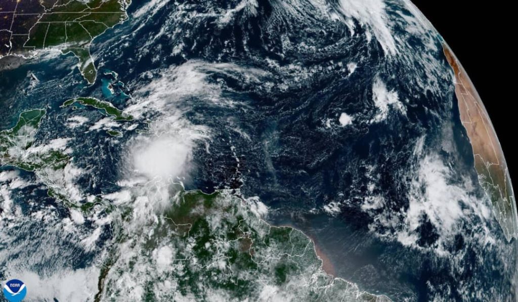 Melissa se convirtió en huracán en el Caribe