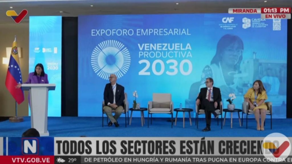Vicepresidenta asegura a Trinidad y Tobago que deberá pagar por gas venezolano