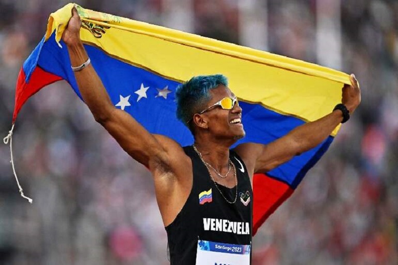 José Maita cargó con el oro en Liga Nacional de Atletismo