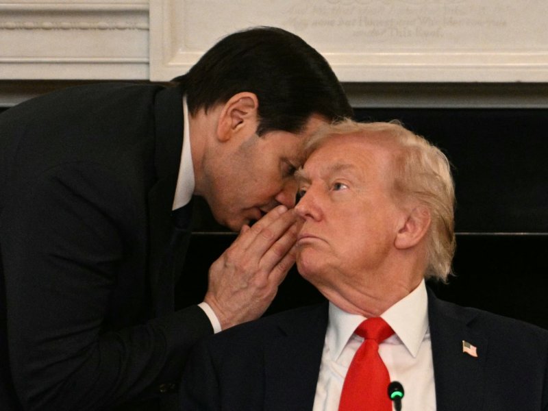Trump: Rubio será recordado como el mejor secretario de nuestro país