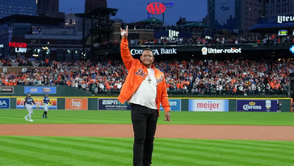 Detroit se rindió ante Miguel Cabrera