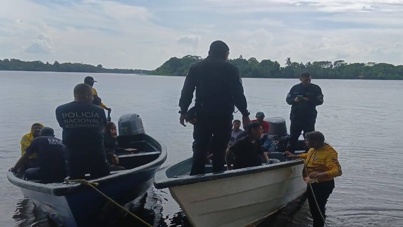 Siete personas rescatadas de intento de trata en Delta Amacuro