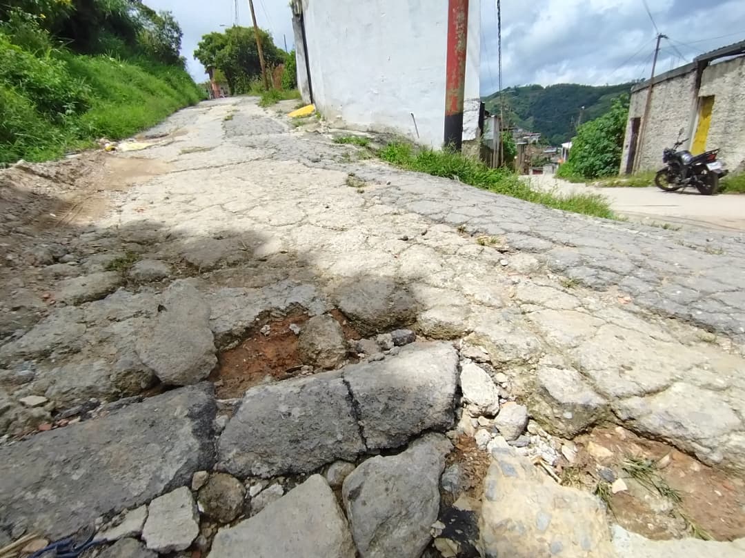 Vía de La Italianita es intransitable