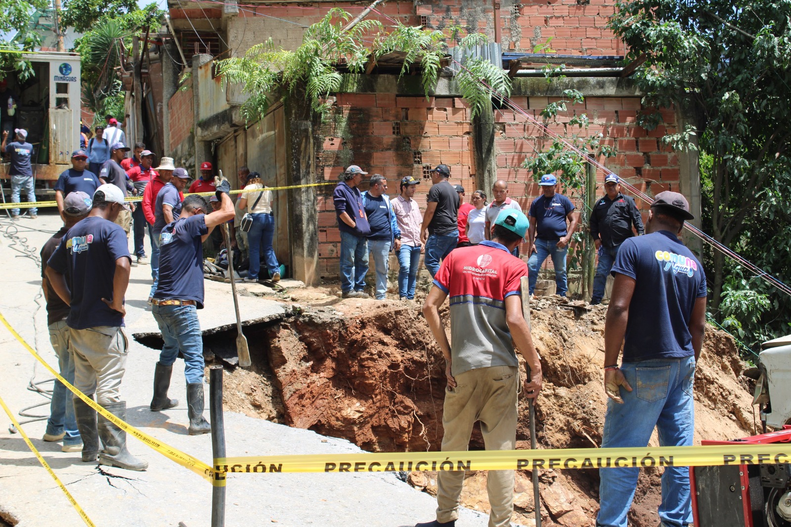 Gobernación contabiliza 22 familias afectadas en El Hatillo