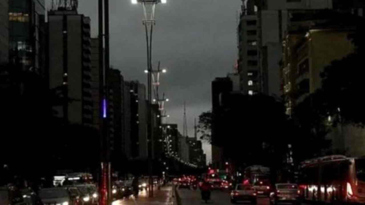Brasil registró mega apagón