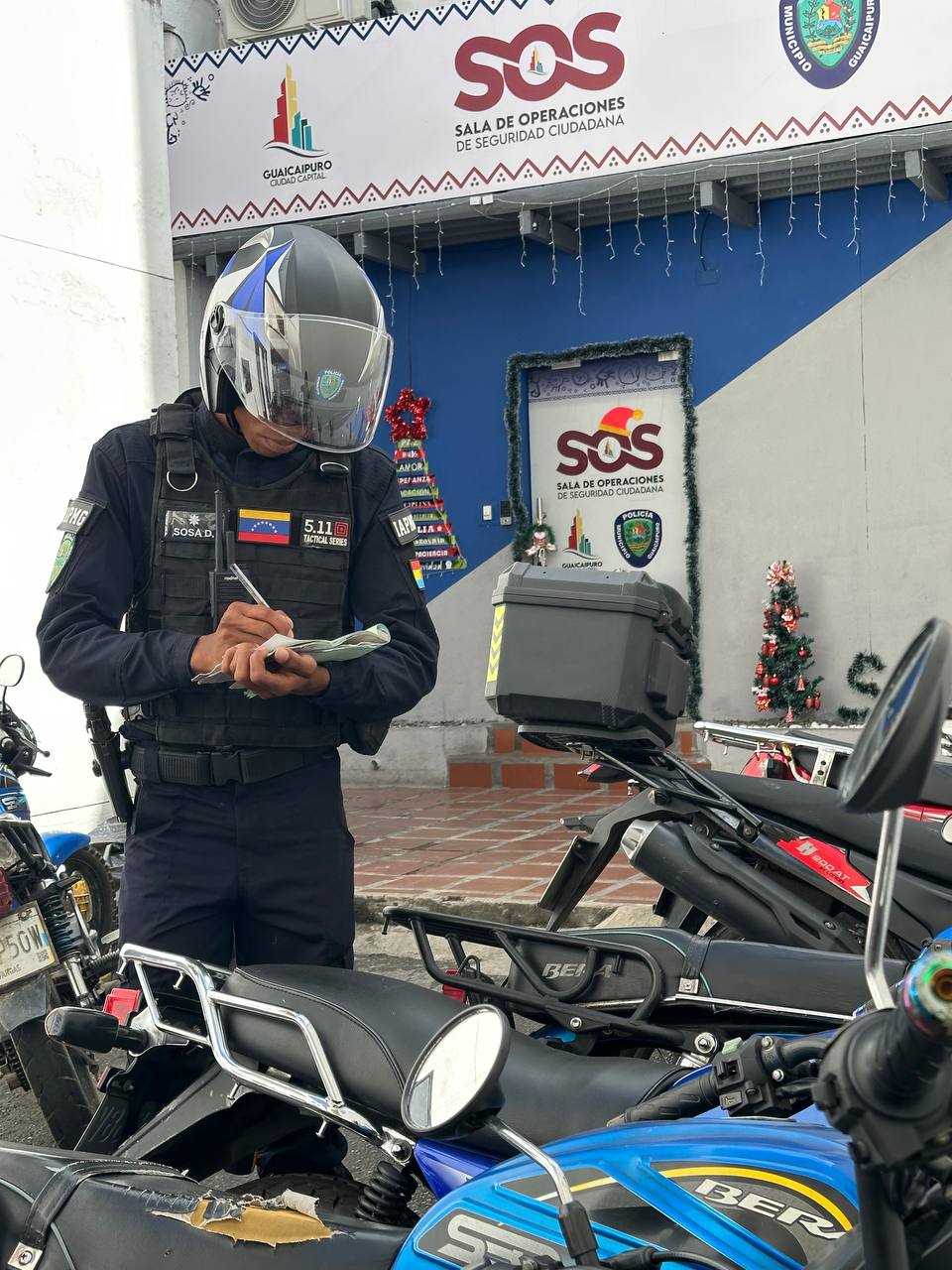 Sancionan a 16 motorizados en Los Teques