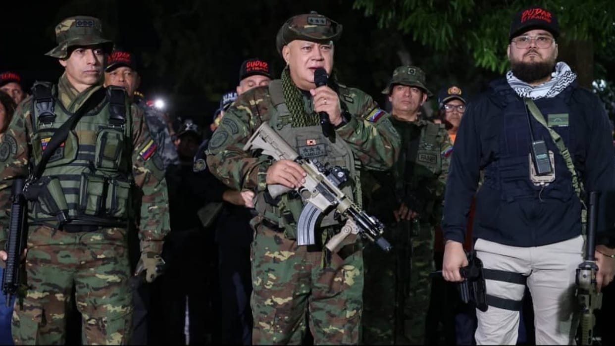 Cabello: “las armas las tiene el pueblo”