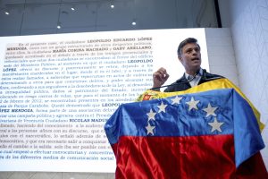 Rueda de prensa de Leopoldo López