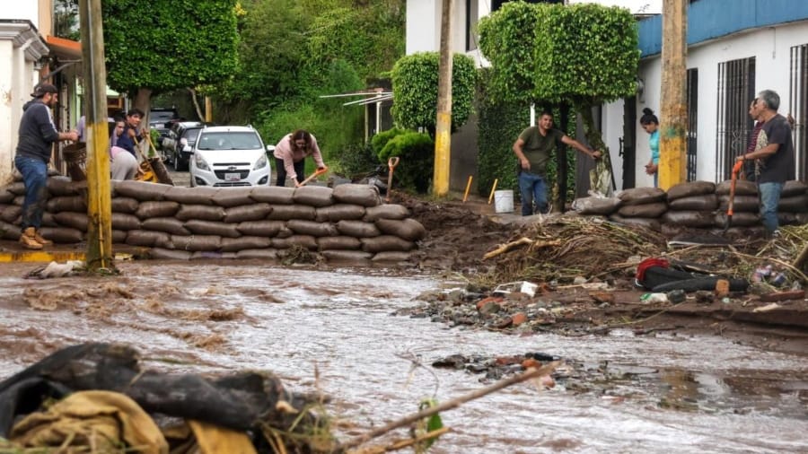 Lluvias en México dejan 37 muertos