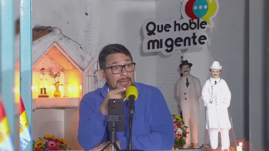 Procesión desde Los Teques hasta el Monumental el 25-O