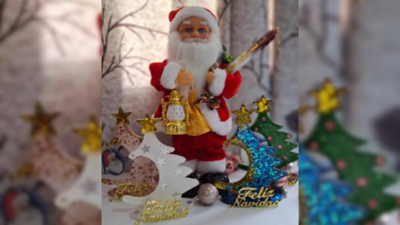 El arte de la resina epóxica en las Navidades