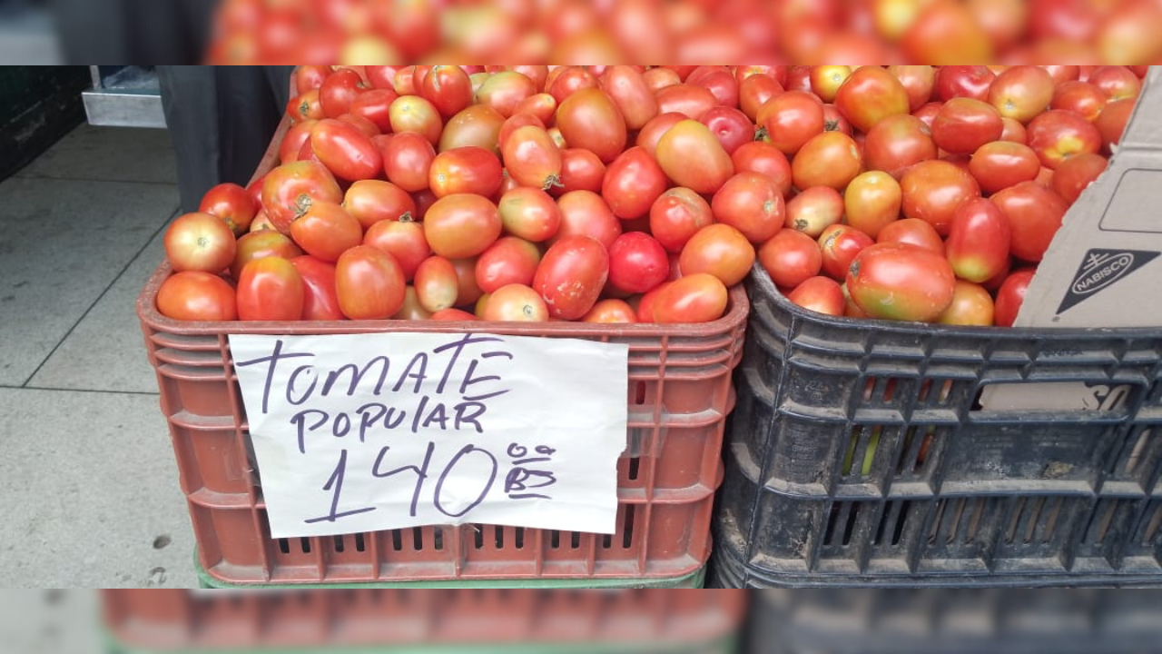 Tomates van en descenso